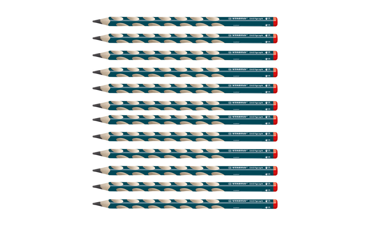 Krüger & Gregoriades Mathe-Bleistifte – 12er Set Mit Radiergummi, Ca. 19 Cm, Motiv: Formeln