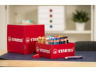 STABILO® Buntstifte woody 3 in 1 XL Box 24 Farben inkl Spitzer 76 Stück