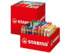 STABILO® Buntstifte woody 3 in 1 XL Box 24 Farben inkl Spitzer 76 Stück