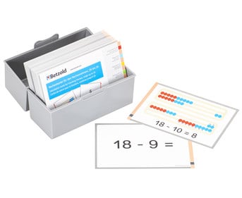 Betzold Rechenrahmen Kartei in Karteibox ZR bis 20