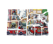 beleduc Lagen Puzzle Feuerwehr 3