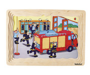 beleduc Lagen Puzzle Feuerwehr 5