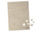 beleduc Bastelset RePaCrea Weihnachtsbaum 12er Set blanko