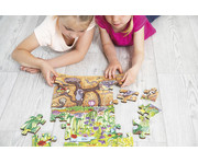 beleduc Bodenpuzzle Bundle Wald und Blumenwiese 3