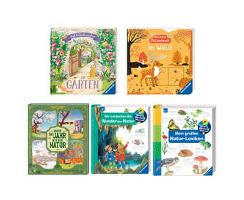 Ravensburger Buchset Natur 5 Themenbücher