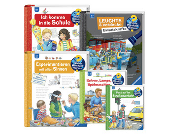 Ravensburger Wieso? Weshalb? Warum? – Set mit 5 Büchern