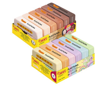 JOVI Plastilina Modelliermasse 6x 50 g
