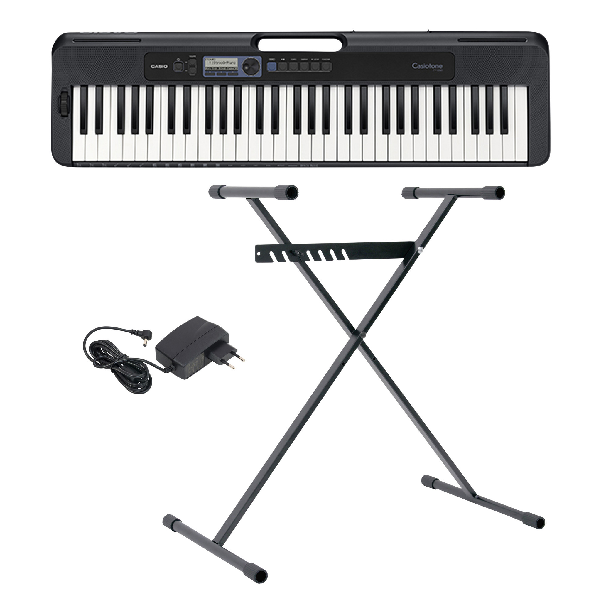 ほぼ未使用品 CASIO casiotone CT-S300 Casio CT-S300 Keyboard Schwarz