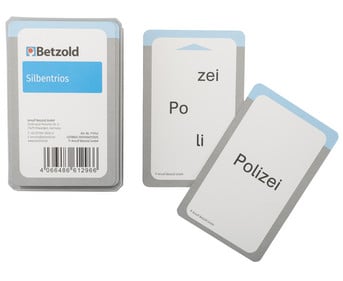 Betzold Silbentrios Karten für den Magischen Zylinder
