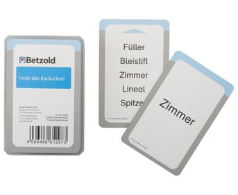 Betzold Finde das Kuckucksei Welches Wort passt nicht?