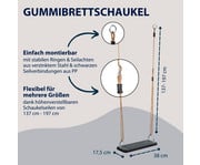 HUDORA Gummibrettschaukel 2