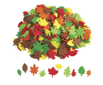 Moosgummi Blätter 500 Stück