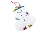 Kratzpapier Schneemann 20 Stück