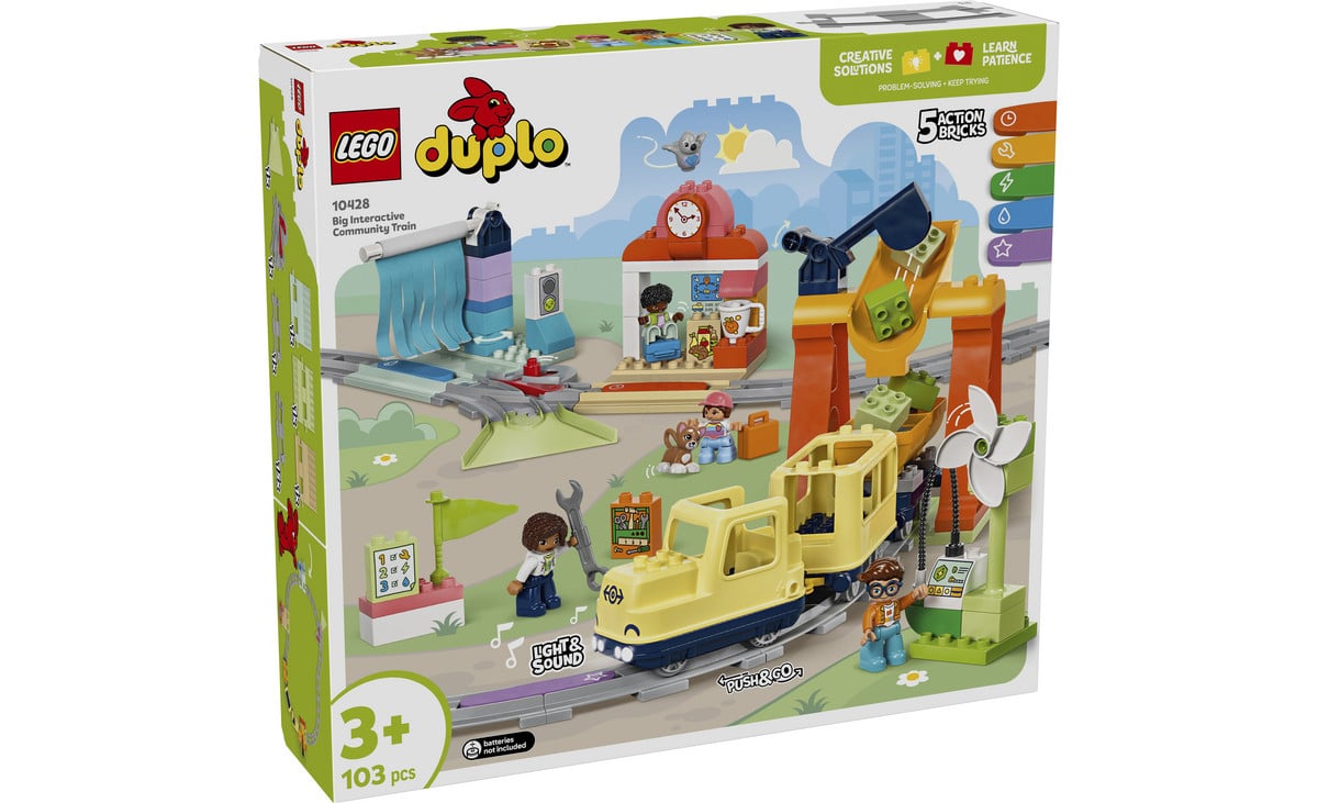 LEGO® DUPLO® Große interaktive Eisenbahn