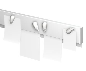 Info Rail Wandleiste magnetisch 200 cm