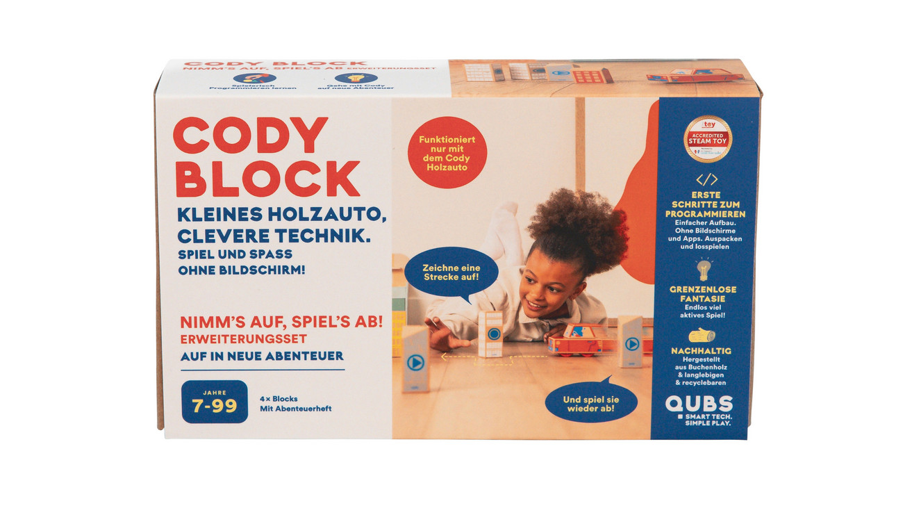 QUBS Cody Block Erweiterungsset „Aufnehmen & Abspielen“