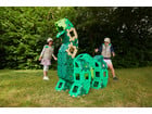 POLYDRON Giant Großes Dinosaurier Set 130 teilig