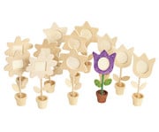Blumen Bilderrahmen blanko 12 Stück 1