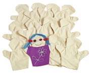 Handpuppen zum Selbstgestalten 12 Stück 1