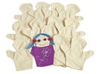 Handpuppen zum Selbstgestalten 12 Stück