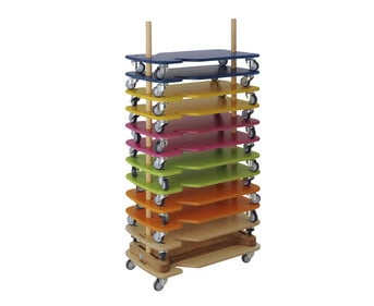 pedalo® Rollbrett Safety Set Indoor Color