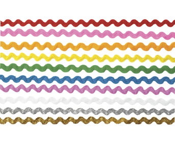 Zackenlitze 10 Farben