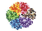 Großes Pompon Set 1500 Stück