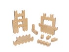 ZickZack Bausteine aus Holz