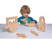 Zickzack Bausteine aus Holz 2