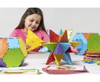 POLYDRON Klassen Konstruktions Set 276 teilig