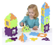 POLYDRON Konstruktions Set Beginner 40 teilig 2