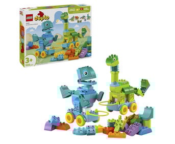 LEGO® DUPLO® Dinos auf Rädern 3 in 1 Set