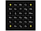 Outdoor Kreidetafel Alphabet