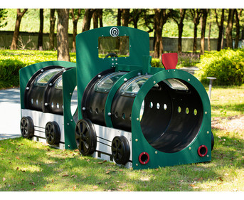 Kriechtunnel Lokomotive