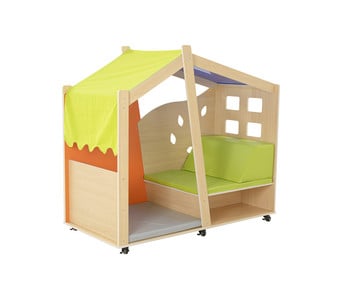 Mobiles Spiel und Lesehaus