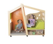 Mobiles Spiel und Lesehaus 5