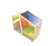 Mobiles Spiel und Lesehaus 6