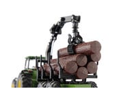 Siku John Deere mit Forstanhänger 1:50 3