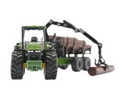 Siku John Deere mit Forstanhänger 1:50 5
