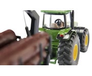 Siku John Deere mit Forstanhänger 1:50 6