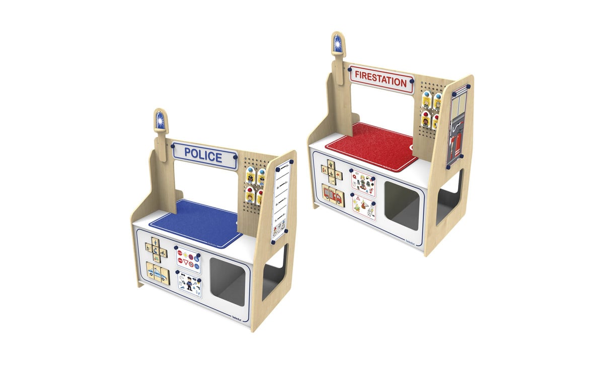 beleduc Twin-Station „Feuerwehr & Polizei“