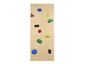 Kletterwand für Sprossenwand inkl. Klettergriff-Set „Leicht“