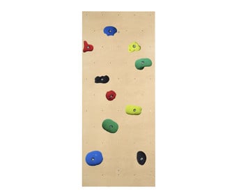 Kletterwand für Sprossenwand inkl Klettergriff Set Leicht