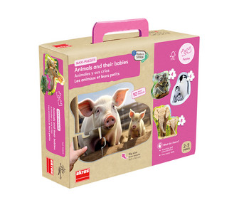 Maxi Puzzles: Tiere und ihre Babys