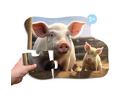 Maxi Puzzles: Tiere und ihre Babys 3