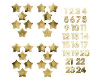 folia Adventskalendersticker