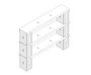 Xbrick® Set Regal 2