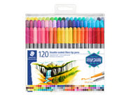STAEDTLER Doppelfasermaler in sort Farben 120 Stück 1
