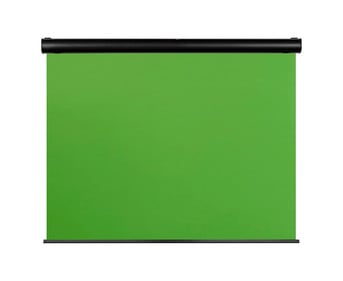 Greenscreen Motorleinwand Key