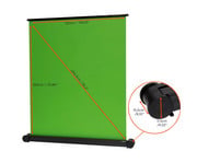 Greenscreen Pull up Leinwand Chroma 150 x 180 cm 2